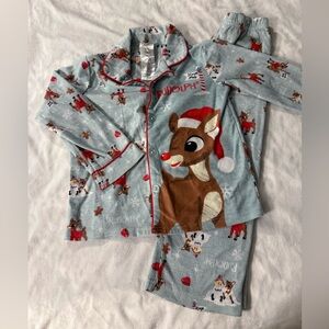 Kids Rudolph Pajamas - 5T